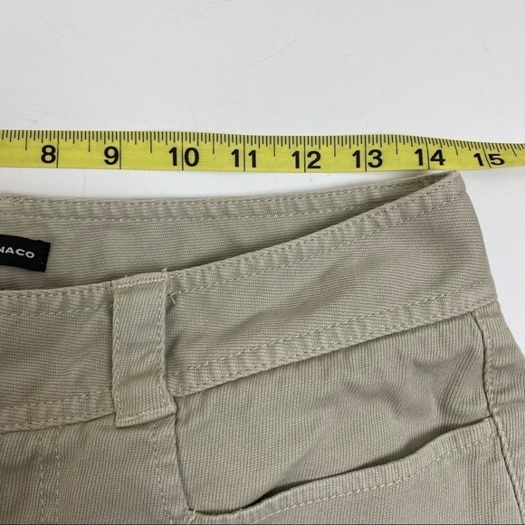 Club Monaco Y2K Lowrise tan flare leg Pants - Picture 4 of 6